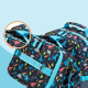 Bentgo Kids Backpack - Dinosarios (Gris)