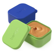 Bentgo Sidekicks 2-Pack Contenedores de Silicona - Azul/Verde (Blue/Green)