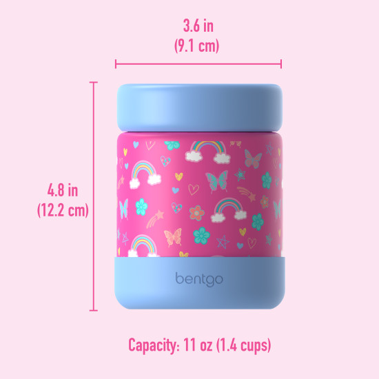 Bentgo Kids Recipiente Termico Inox - Rainbow