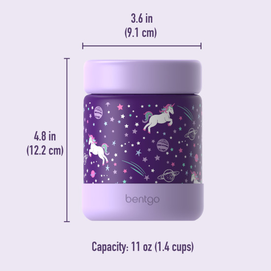 Bentgo Kids Recipiente Termico Inox - Unicornos