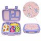 Bentgo Kids Prints Lunch Box - Unicornios (Rosado)