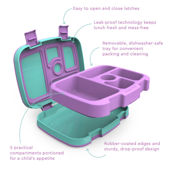 Bentgo Kids Prints Lunch Box (Mermaid Scales)