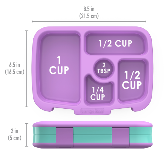 Bentgo Kids Prints Lunch Box (Mermaid Scales)