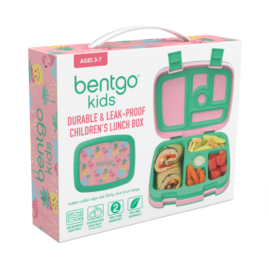 Bentgo Kids Prints Lunch Box (Tropical)