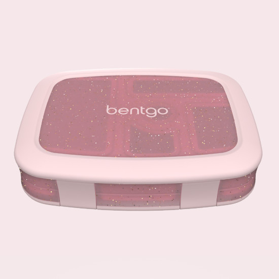 Bentgo Kids Lunch Box (Petal Pink Glitter)