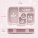 Bentgo Kids Lunch Box (Petal Pink Glitter)