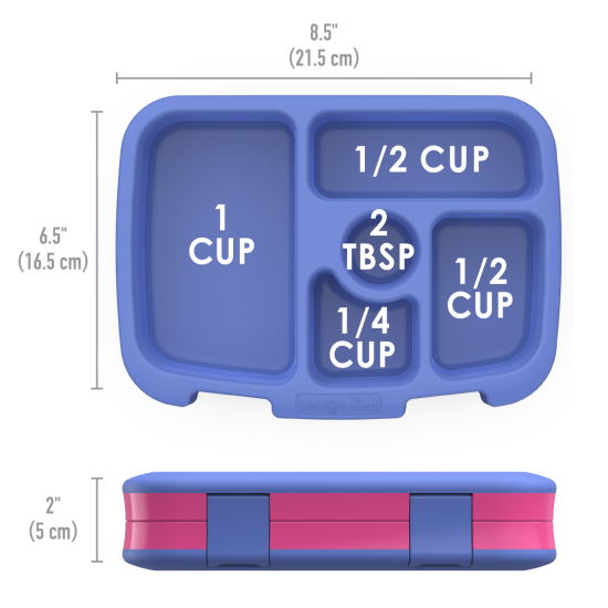 Bentgo Kids Brights Lunch Box (Fuchsia)