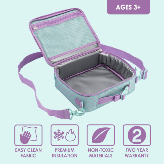 Lonchera Bentgo Kids Print (Sirenas)