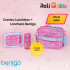 Bentgo Kids Prints Combo - Arcoiris & Mariposas (Fucsia)